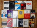 17 div. dictionare (Criminalistica Stomatologie Termeni literari Literatura chineza Metalurgie Arte martiale Moneda Analiza Locutiuni Contabilitate)