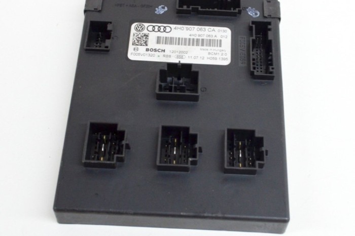 Modul de confort AUDI A6 4G2, C7, 4GC 2012 OEM: 4H0907063A,4H0907063CA,F005V01320 | 15231035