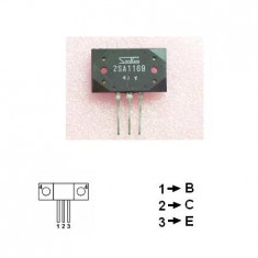 TRANZISTOR PNP PUTERE 200V 15A 150W 20MHZ foto