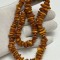 COLIER CHIHLIMBAR Natural - AMBRA - Tip Butterscotch - 65-70 cm - Vintage !
