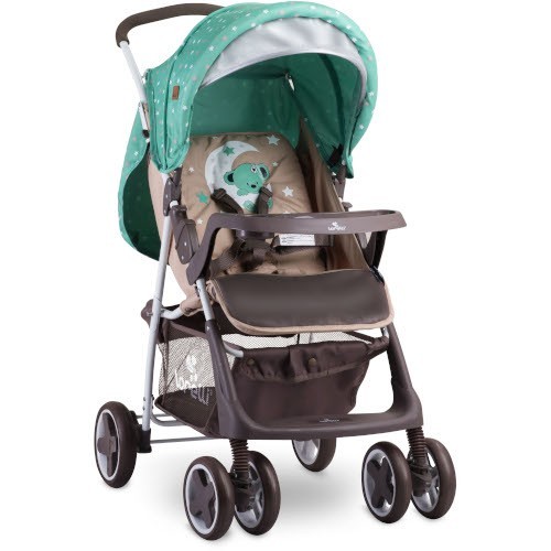 Carucior Sport Terra, Colectia 2019 Green & Beige Moon Bear Carucior Sport Terra, Colectia 2019 Green & Beige Moon Bear