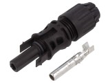 Conector solar mamă drept crimpat MC4 Evo 2 10mm2