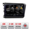 Navigatie Honda Civic 2012-2015 5230-132 Android Ecran 720P Quad Core 2+32 carplay android auto CarStore Technology