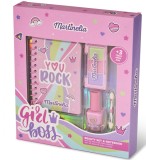 Set Beauty &amp; Notebook Supergirl, Martinelia