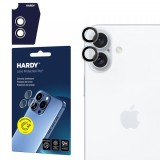 Folie de protectie Camera Spate 3MK Hardy Protection Pro pentru Apple iPhone 17, Sticla Securizata, Transparenta