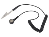 Cablu de conexiune ESD spiralat 1,5m 1M&Omega;