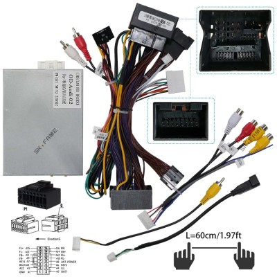 Cablaj multimedia Cablaj adaptor Autodrop Audi Q3 (2013-2017) pentru Navigatii multimedia Android foto
