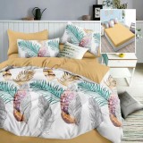 LENJERIE FINET 6 PIESE CU HUSĂ &ndash; 160&times;200 ȘI 180&times;200 (HF6P197) - 180x200