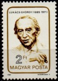 UNGARIA 1985, Aniversari - Gy&ouml;rgy Luk&aacute;cs, MNH, neuzat