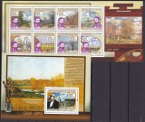 Guineea 2009 pictura Sisley MI 6815-6822 + bl.1741 MNH, Nestampilat