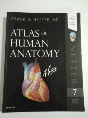 ATLAS DE ANATOMIE UMANA - NETTER - editia a7a - ( in limba engleza) foto