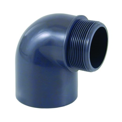 Cot PVC 90 Grade, Fiting PVC 63mm, PN10 foto