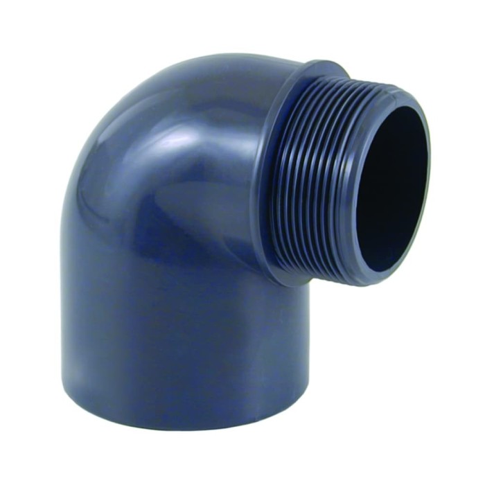 Cot PVC 90 Grade, Fiting PVC 63mm, PN10