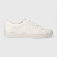 MICHAEL Michael Kors sneakers din piele Keaton culoarea alb, 43R4KTFS1L