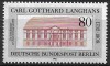 B0890 - Berlin 1982 - Carl Langhans neuzat,perfecta stare, Nestampilat