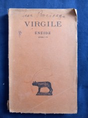 Virgile - Eneide ( livres I - VI ) _ lb. franceză _ 1926 foto
