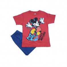 Pijama vara baieti Disney Mickey Mouse CDMK1, Multicolor foto