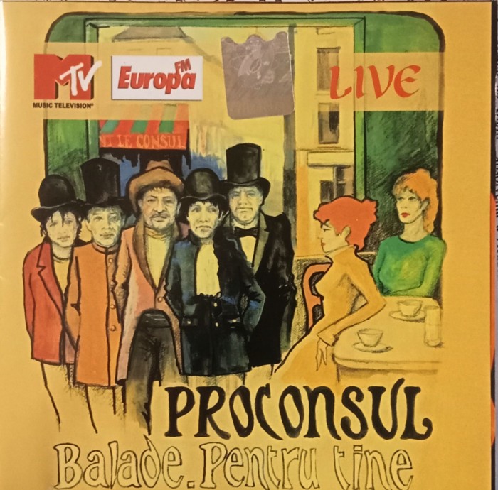 CD Proconsul &lrm;&ndash; Balade. Pentru tine rock romanesc