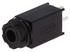Conector Soclu Jack 6,3mm Mamă THT CLIFF cu impamantare, 3 Piste, Seria S1V