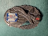 Insigna parasutist militar Cl. 3 dupa 1966 varianta 2
