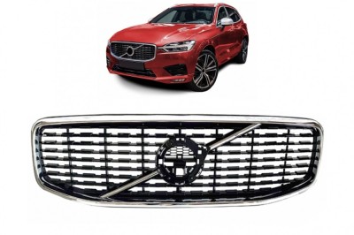 Grila Centrala Volvo XC60 II (2017-2021) Negru Lucios Performance AutoTuning foto
