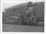 M1905N Ofițeri rom&acirc;ni pe rampa gării din Odesa, Frontul de Est, Al Doilea Război Mondial