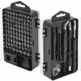 Set surubelnite de precizie 110 elemente, otel VERKE