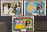 BC592, Niue 1984, serie personalitati, drapel