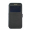 Husa Time View cu magnet lateral pentru Samsung Galaxy A80, Black