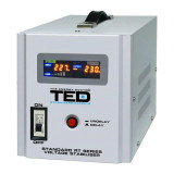 Stabilizator automat de tensiune TED, 3000 W, 5000 VA, alarma sonora, unda sinusoidala pura, Ted Electric