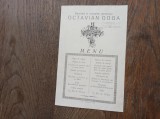 Cumpara ieftin MENIU- BANCHET DATA IN ONOAREA DOMNULUI OCTAVIAN GOGA