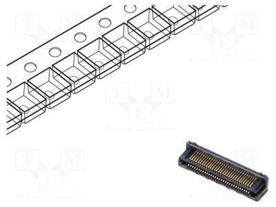 Conector PCB-PCB hermafrodit PIN 60 0,5mm LSHM aurit SMT SAMTEC foto