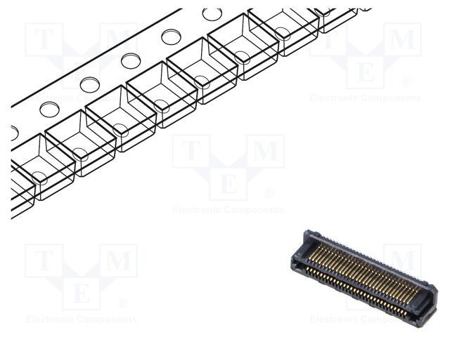 Conector PCB-PCB hermafrodit PIN 60 0,5mm LSHM aurit SMT SAMTEC