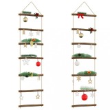VidaXL Decoratiuni de perete &icirc;n formă de scară 2 buc Ramă naturală