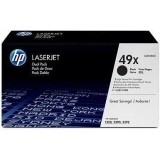 HP Q5949XD TONER CARTRIDGE Black 2x6000 pag for:LaserJet 1160/1320 Q5949XD