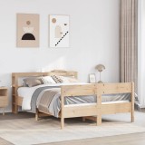 Cumpara ieftin Cadru de pat fără saltea, 160x200 cm, lemn masiv pin