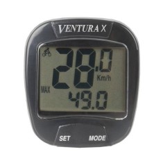 Kilometraj Ventura Digital 10 functii cu fir, culoare gri Cod:AWR2067