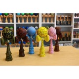 Cumpara ieftin Kendama cu Design Cracked &ndash; Model Profesional, Culori Diverse - DKEND3031