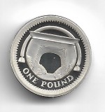 2006 Egyptian Arch - ONE POUND - PIEDFORT Silver Proof Coin, Europa, Argint