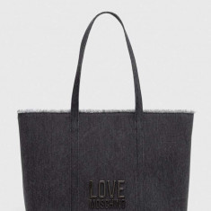 Love Moschino poseta culoarea negru