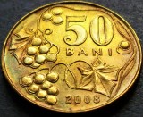 Cumpara ieftin Moneda 50 BANI - Republica MOLDOVA, anul 2008 * cod 4720 B = UNC patina