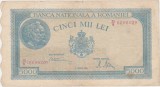 Bancnotă Rom&acirc;nia 5000 lei 21 august 1945, seria D/6 0006029