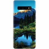 Husa silicon pentru Samsung Galaxy S10 Plus, HDR Mountains Lake
