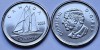 10 cents 2023 Canada , Bluenose, Charles III, First strike, km#3336, America de Nord