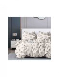 Set lenjerie de pat o persoana alb cu dalmatieni 4 buc 155x205 cm, Home