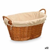 Coș Multifuncțional Kipit Natural Poliester Bumbac răchită (12 Unități)