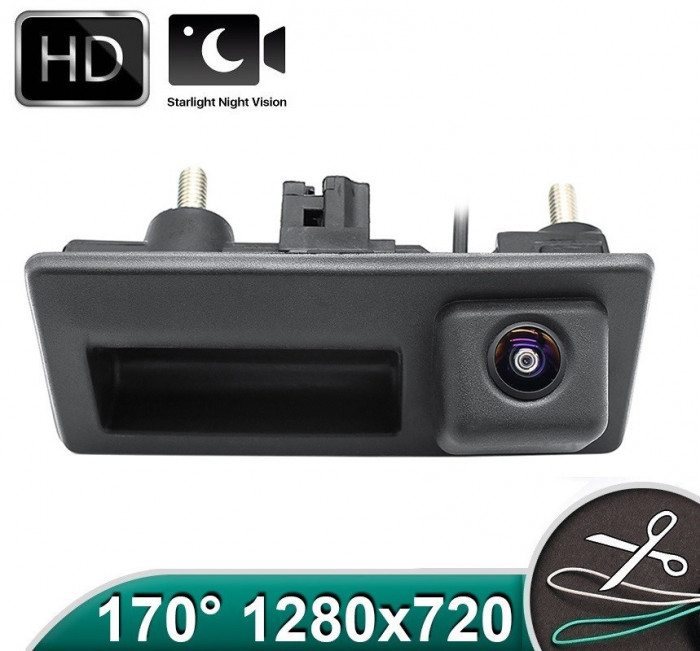 Camera marsarier HD, unghi 170 grade cu StarLight Night Vision pentru RCD330 cu MIB pentru Audi - V903