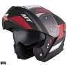 Casca modulabila pentru scuter - motocicleta MT Genesis SV Cave A5 rosu mat Pinlock ready &ndash; omologare noua ECE 22.06 L (59/60cm)