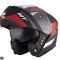 Casca modulabila pentru scuter - motocicleta MT Genesis SV Cave A5 rosu mat Pinlock ready &ndash; omologare noua ECE 22.06 L (59/60cm)
