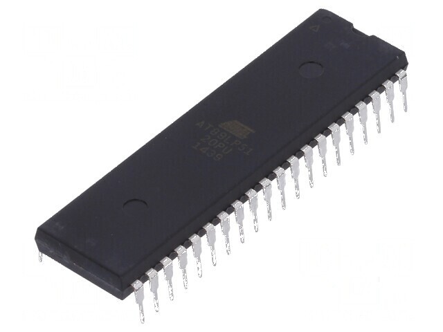 Microcontroler 8051 AT89 cu Interfaţă UART DIP40 2,4-5,5VDC